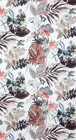 Zasłona gotowa Garden 21 na Szelkach 155 x 240 cm, Biały