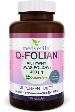 Medverita Q Folian witamina B9 120 K