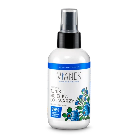 Vianek, Nawilżający tonik-mgiełka do twarzy, 150 ml