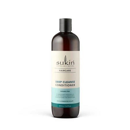 SUKIN, Deep Cleansing Odżywka głęboko oczyszczająca włosy, 500 ml