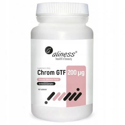 Aliness Chrom GTF Active Cr-Complex 200 µ vege 100 tabl.