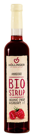 HOLLINGER SYROP MALINOWY BIO 500 ml