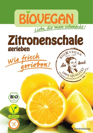 BIO VEGAN SKÓRKA CYTRYNY SUSZONA SPROSZKOWANA BEZGLUTENOWA BIO 9 g
