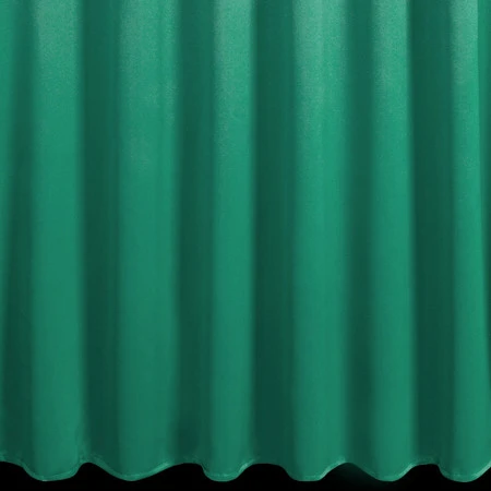 ZASŁONA GOTOWA MILAN NA TAŚMIE 140 X 300 CM CIEMNOZIELONY