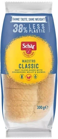 Schar − Maestro classic, chleb biały bezglutenowy − 300 g