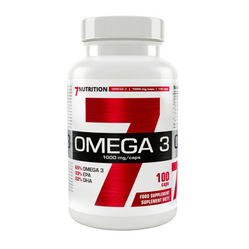 7NUTRITION OMEGA-3 65% 1000mg kwasy tłuszczowe EPA i DHA 100 kaps.