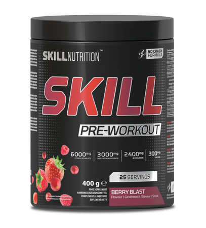 Skill Nutrition Skill Pre-Workout przedtreningówka 400g smak owoce jagodowe