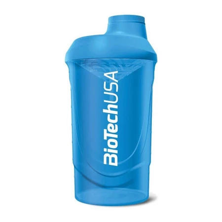 BioTech USA Shaker Wave blue 600ml