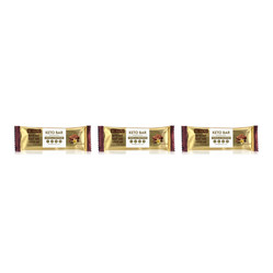 Zestaw: 3x BeKeto Keto Baton – Waniliowe Brownie 40g