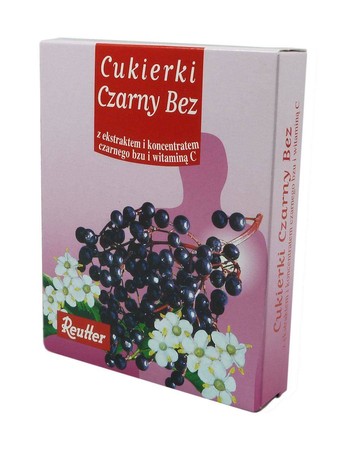 Reutter Cukierki Czarny Bez z Ekstraktem z Bzu