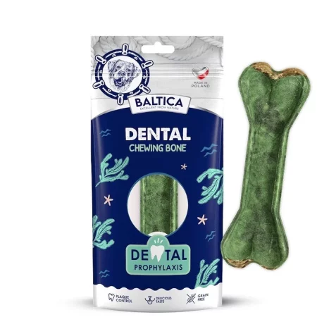 Baltica Kość do żucia Dental Bone - dentystyczna - gryzak dla psa - 1szt.