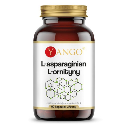 Yango Aminokwasy L-asparginian-L-ornityny 90 kaps.