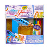 Crayola Aerograf dla dzieci airbrush, 5 szablonów i 8 zmywalnych flamastrów 6+