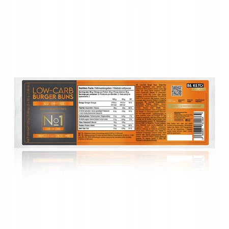 BeKeto Keto Burger Buns 2x85g KRÓTKA DATA 2026-01-10