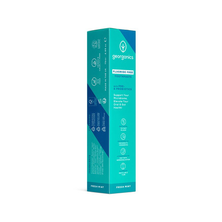 Georganics, Naturalna Pasta do Zębów z Pre i Probiotykami, na Zdrowe Dziąsła, 75 ml