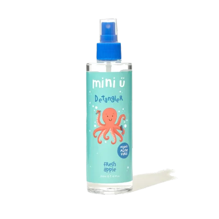 Mini U naturalny spray do rozczesywania włosów dla dzieci z organicznym aloesem od 1.dnia życia 250ml