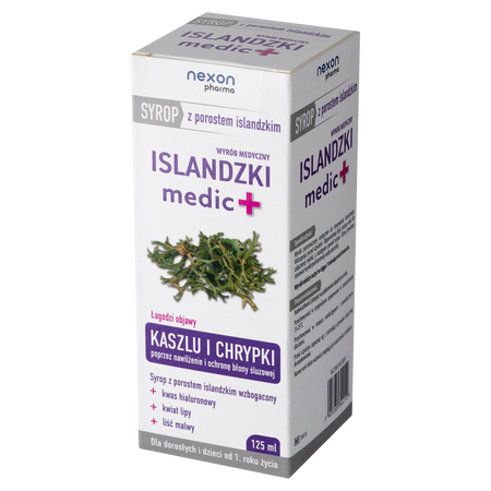 Nexon Islandzki Medic + Syrop 125ml