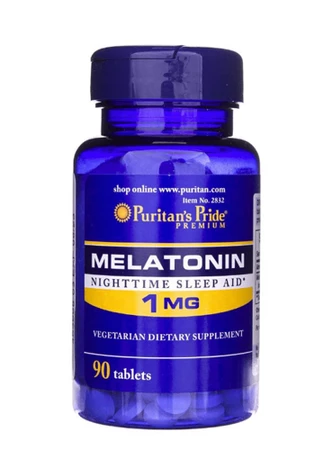Puritan's Pride Melatonina 1 mg 90 tabl. wege