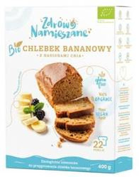 Zdrowo Namieszane − Mieszanka do wypieku chlebka bananowego − 400 g