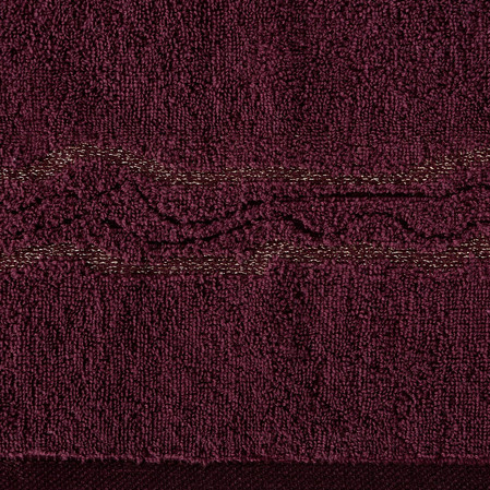 Ręcznik Karin (08), 70 x 140 cm, Bordowy