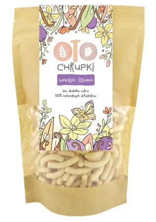 OTO Chrupki Wanilia Śliwka 25 g