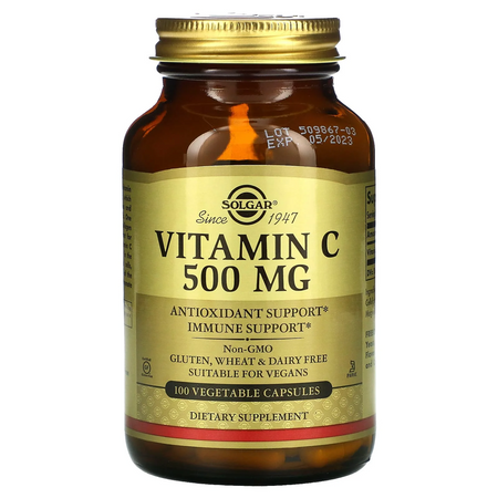 SOLGAR Vitamin C 500 mg (100 kaps.)
