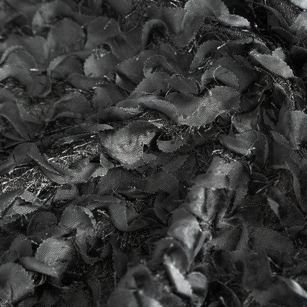 ZASŁONA GOTOWA TIFFANY 135 X 250 CM CZARNY