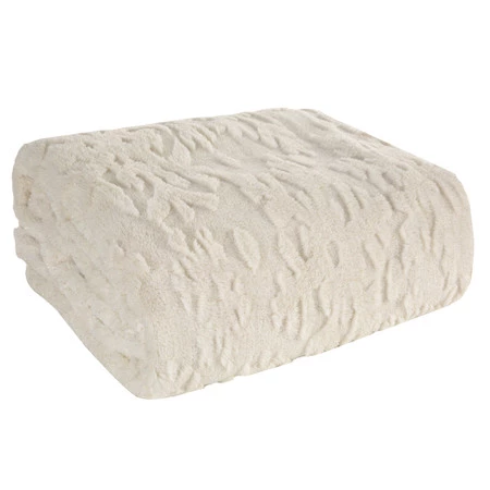 KOC ŚWIĄTECZNY BLINK 150 X 200 CM KREMOWY