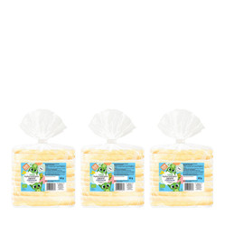 Zestaw: 3x WAFLE KUKURYDZIANO-JAGLANE NIESOLONE BIO 62 g - BIOMINKI