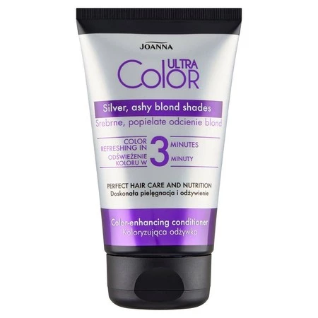 Ultra Color koloryzująca odżywka srebrne popielate odcienie blond 100g