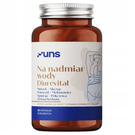 UNS Na Nadmiar Wody DIUREVITAL 60 vege kaps.