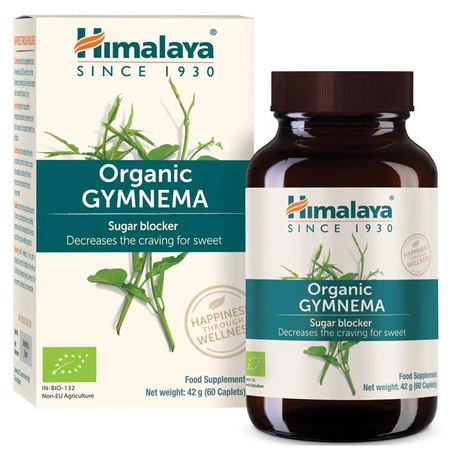 Himalaya Organic Gymnema wsparcie równowagi cukru we krwi 60 kaps.