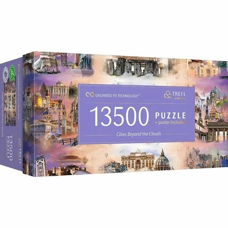 Puzzle Prime 13500el Cities beyond the clouds 81030 Trefl