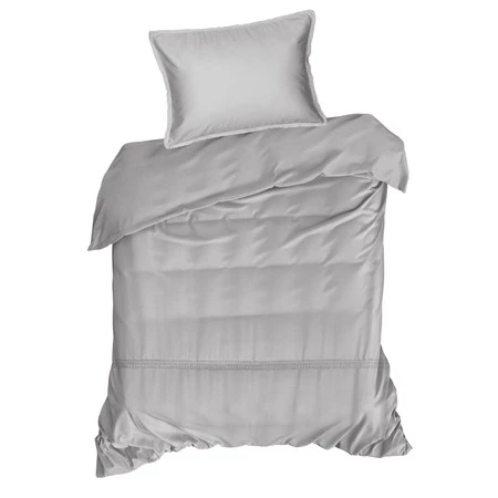 Komplet pościeli Retro 5, 220 x 200 cm, Jasnoszary