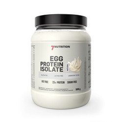 7Nutrition EGG Protein odżywka białkowa izolat 500g smak Naturalny