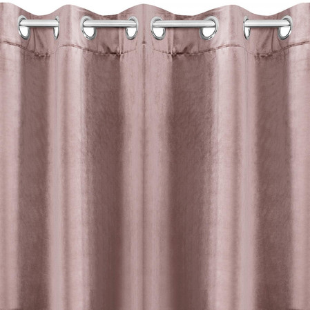 ZASŁONA GOTOWA VILLA 140 X 250 CM PUDROWY RÓŻ