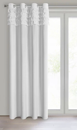 ZASŁONA GOTOWA ERIN 140 X 250 CM BIAŁY