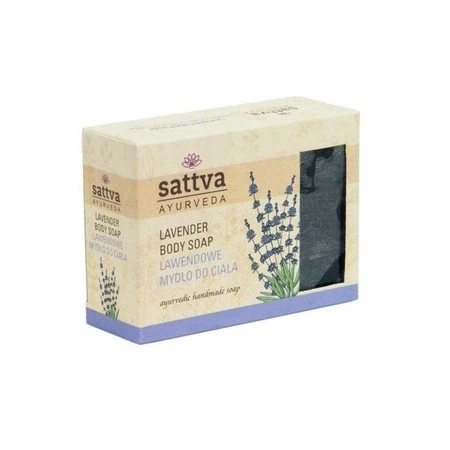 Sattva - Mydło w kostce do ciała Lawenda 125g