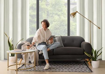 Zasłona ZAS/BETHY/K 135X250 PRZEL