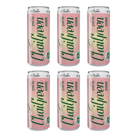 Zestaw 6x Chaitea Chaigreen Jasmin 330ml