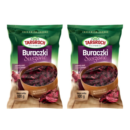 Zestaw: 2x Targroch Buraczki suszone 100 g