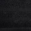 Ręcznik Aline (03), 70 x 140 cm, Czarny