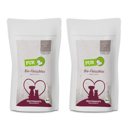 Zestaw: 2x HERRMANN'S MANUFAKTUR Kreativ Mix Bio Fleischlos - karma bezmięsna ekologiczna (150g)