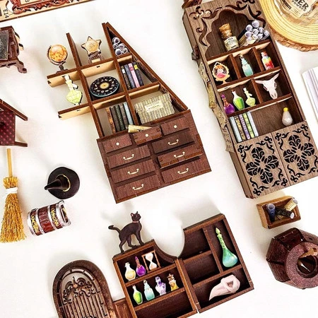 Habarri Book Nook DIY Magiczna Apteka