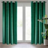 ZASŁONA GOTOWA PIERRE 140 X 250 CM CIEMNOZIELONY