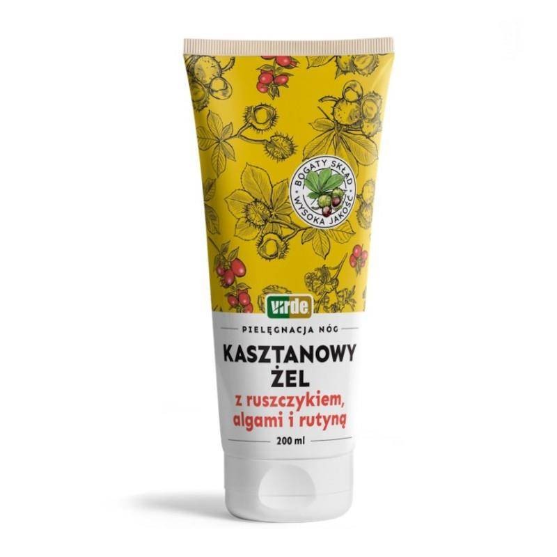 Virde Kasztanowy żel z ruszczykiem algami i rutyną