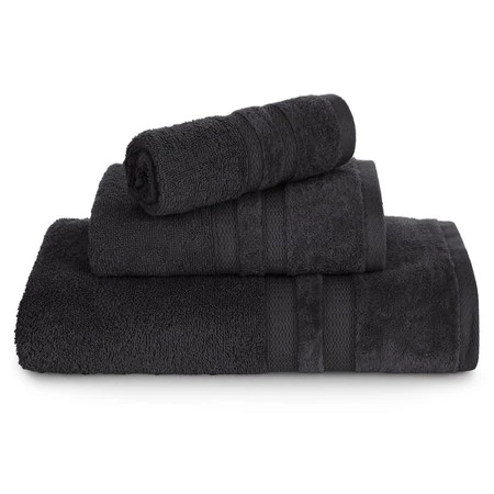 Ręcznik Porto (12) 50 x 90 cm, Czarny