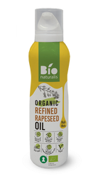 OLEJ RZEPAKOWY (SPRAY) TŁOCZONY NA ZIMNO OMEGA-3 BIO 200 ml - EKKO (BIONATURALIS)