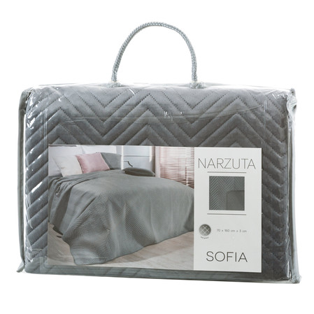 NARZUTA SOFIA 70 X 160 CM GRAFITOWY