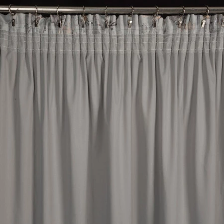 ZASŁONA GOTOWA SELENA NA TAŚMIE 140 X 270 CM SREBRNY